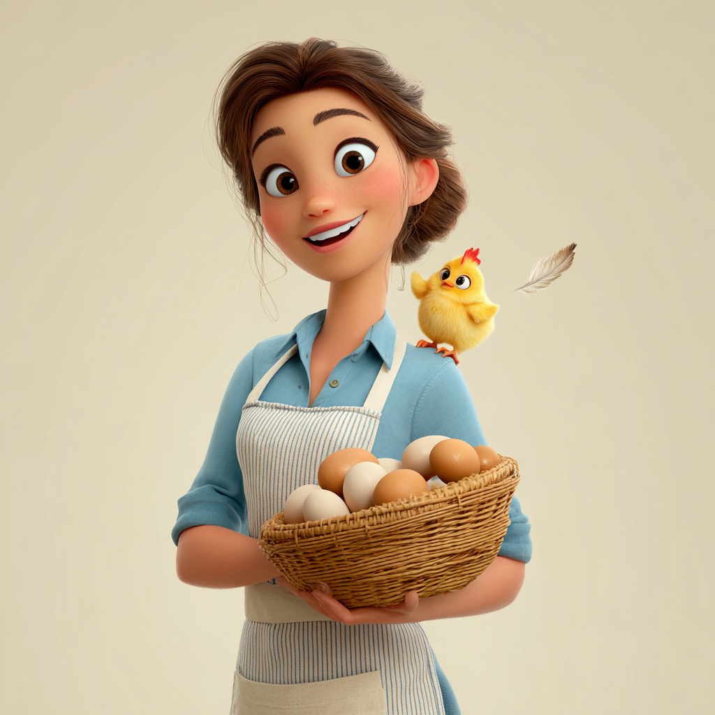 Eva · Eier-Bäuerin